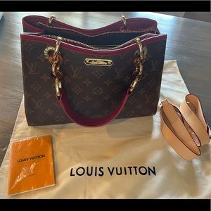 Louis Vuitton bag.
